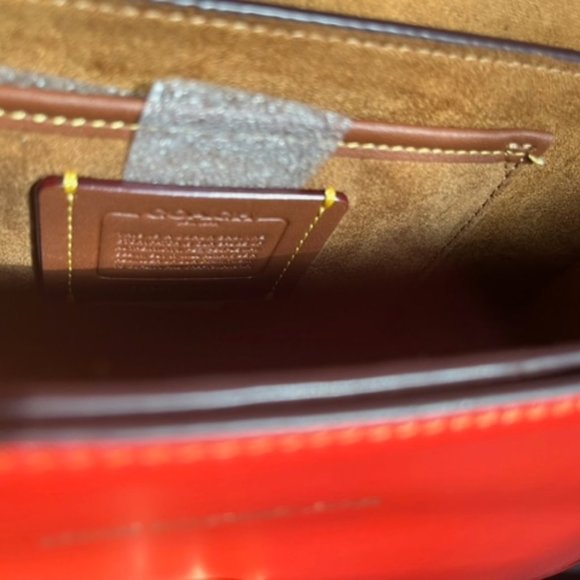 Coach Bags Coach Tabby Soft Smooth Leather Shoulder Bagsport Red